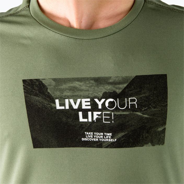 CMP ανδρικό πουκάμισο trekking πράσινο 30T5057/F832 4