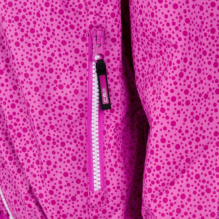 CMP Rain Fix παιδικό μπουφάν βροχής σκούρο ροζ 31X7295/H786 5