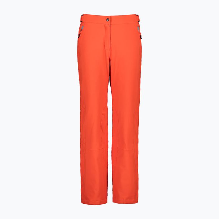 Γυναικείο παντελόνι σκι CMP πορτοκαλί 3W18596N/C827 8