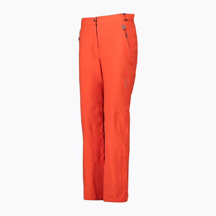 Γυναικείο παντελόνι σκι CMP πορτοκαλί 3W18596N/C827 10