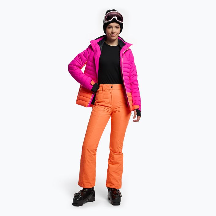 Γυναικείο παντελόνι σκι CMP πορτοκαλί 3W20636/C596 2