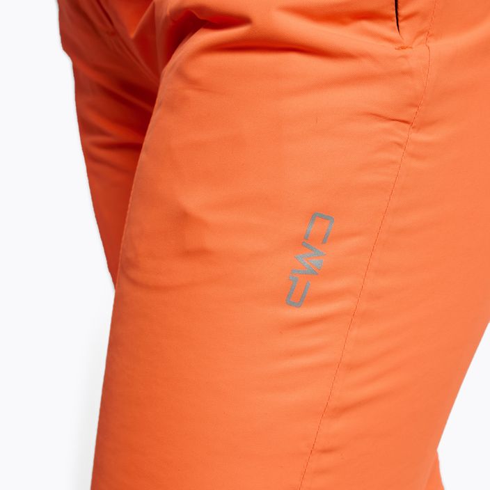 Γυναικείο παντελόνι σκι CMP πορτοκαλί 3W20636/C596 5