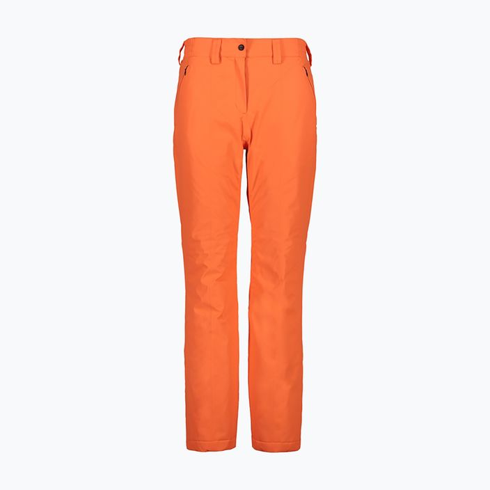Γυναικείο παντελόνι σκι CMP πορτοκαλί 3W20636/C596 8