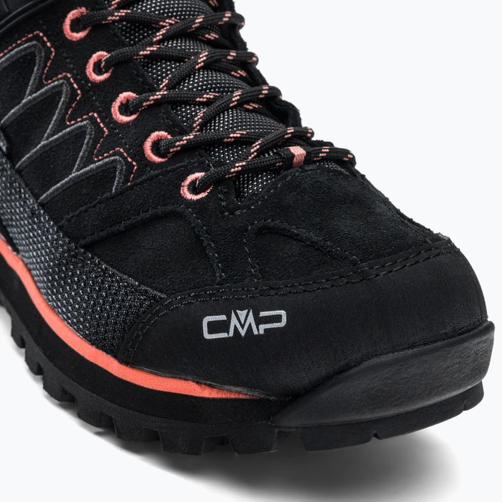 Γυναικείες μπότες πεζοπορίας CMP Moon Mid μαύρο 31Q4796 7