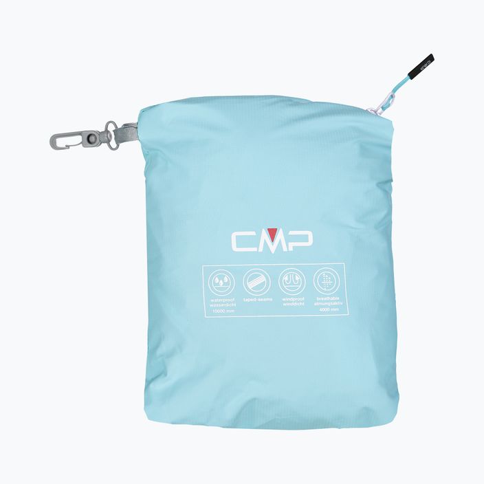 CMP γυναικείο γαλάζιο μπουφάν βροχής 39X6636/L430 4