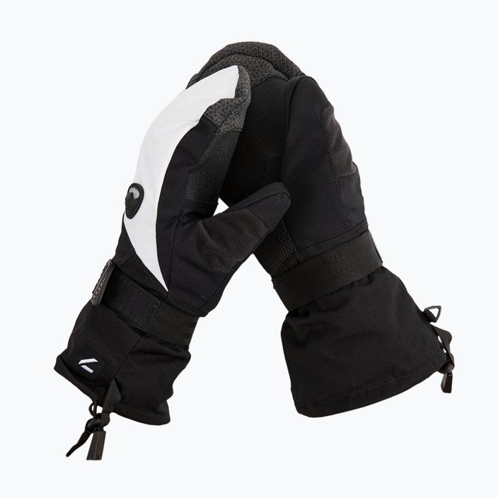 Γυναικεία γάντια snowboarding Level Butterfly Mitt μαύρο και λευκό 1041