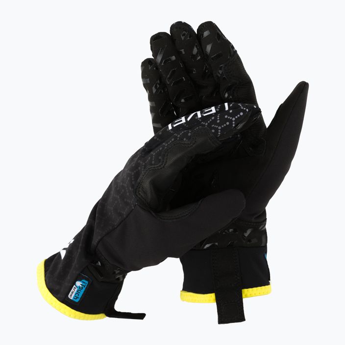 Ανδρικά γάντια Trekking Level Back XC μαύρα 3495