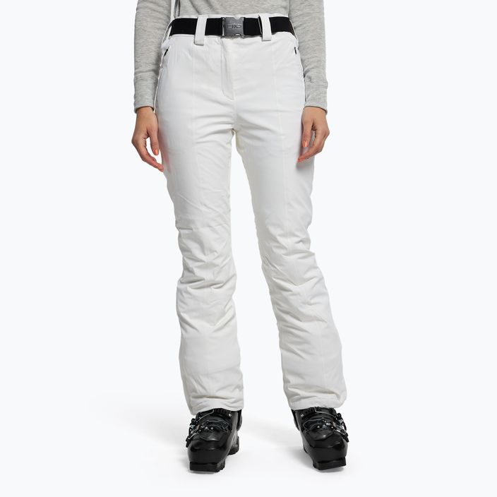 Γυναικείο παντελόνι σκι CMP λευκό 3W05526/A001