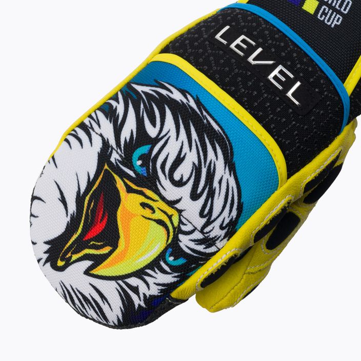 Level παιδικό γάντι σκι Worldcup CF Mitt κίτρινο 4117JM.66 5
