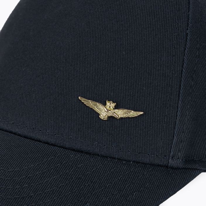 Ανδρικό καπέλο μπέιζμπολ Aeronautica Militare Basic με μεταλλικό αετό μπλε ναυτικό 3