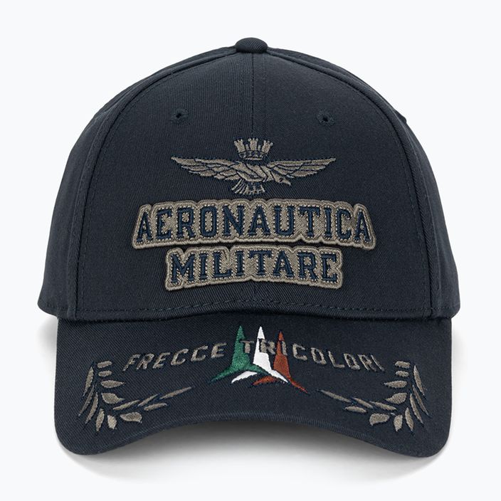 Ανδρικό καπέλο μπέιζμπολ Aeronautica Militare Embossed Embroidery blue navy 2