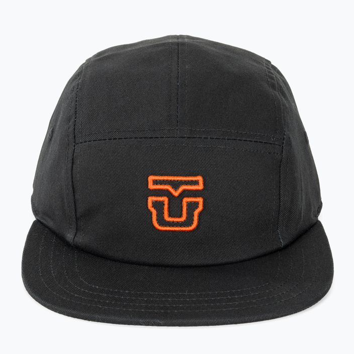 Union 5 Panel μαύρο/πορτοκαλί καπέλο μπέιζμπολ 4