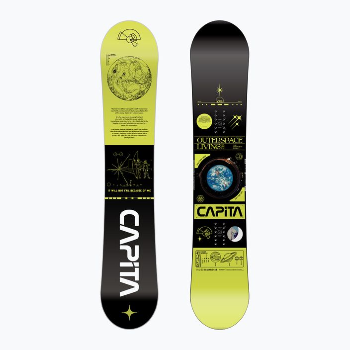 Ανδρικό CAPiTA Outerspace Living snowboard κίτρινο 1221109