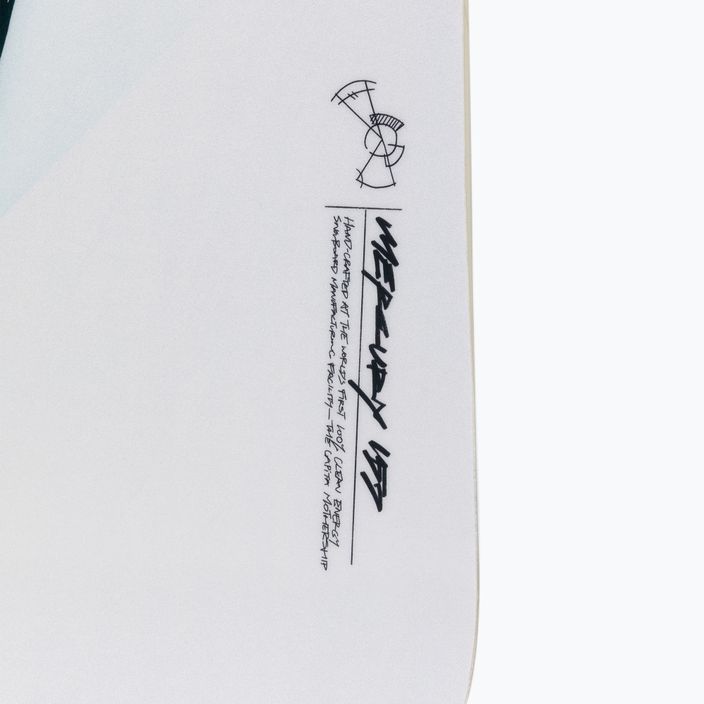 Ανδρικό snowboard CAPiTA Mercury λευκό/μαύρο 1221128 7