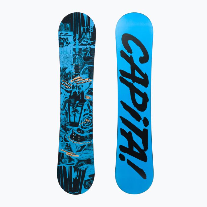 Παιδικό snowboard CAPiTA Scott Stevens Mini μαύρο-μπλε 1221143