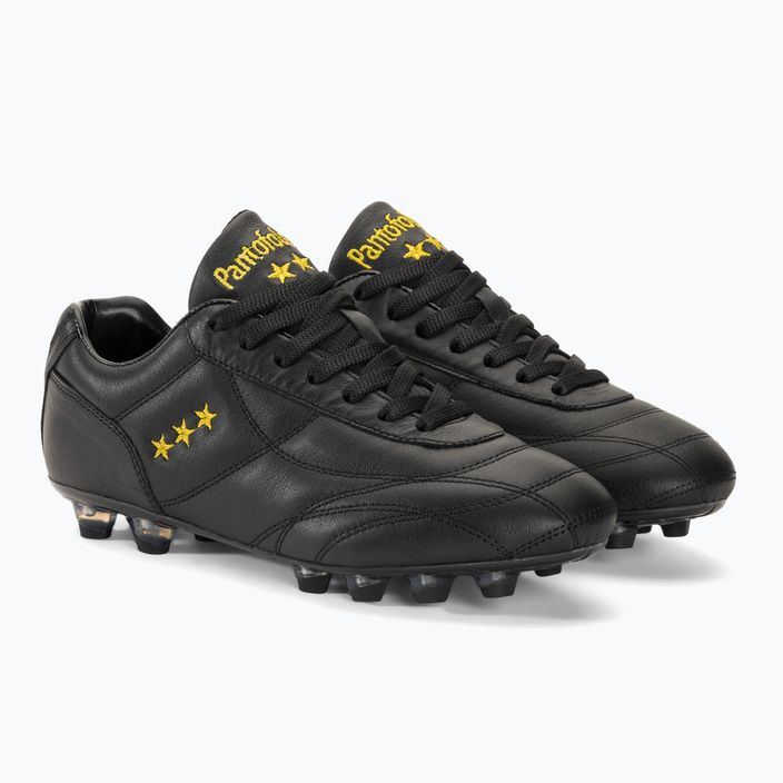 Ανδρικά ποδοσφαιρικά παπούτσια Pantofola d'Oro Epoca nero 4