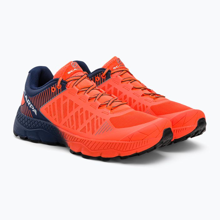 Ανδρικά παπούτσια για τρέξιμο SCARPA Spin Ultra πορτοκαλί 33072-350/5 5