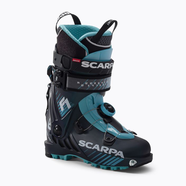 SCARPA F1 μπότα σκι μπλε 12173-502/1
