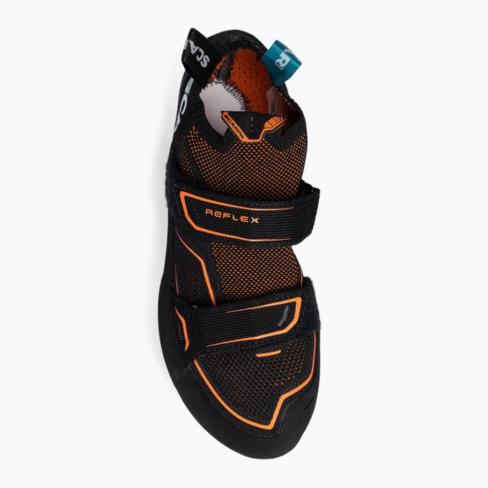 SCARPA Reflex V γυναικεία παπούτσια αναρρίχησης μαύρο-πορτοκαλί 70067-000/1 6