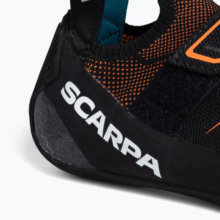 SCARPA Reflex V γυναικεία παπούτσια αναρρίχησης μαύρο-πορτοκαλί 70067-000/1 7