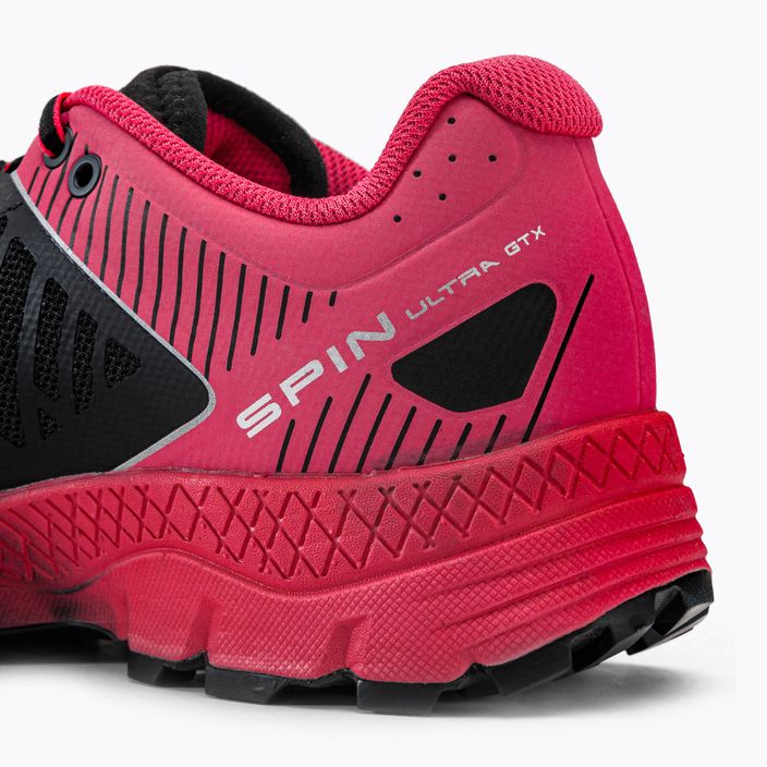 SCARPA Spin Ultra γυναικεία παπούτσια για τρέξιμο μαύρο/ροζ GTX 33072-202/1 11