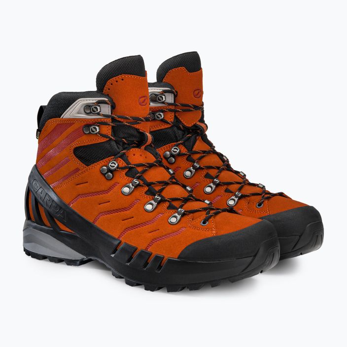 Ανδρικές μπότες πεζοπορίας SCARPA Cyclone S GTX πορτοκαλί 30031 5