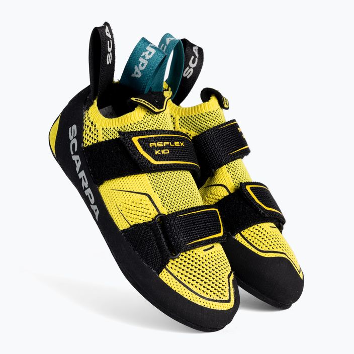 SCARPA Reflex Kid Vision παιδικά παπούτσια αναρρίχησης κίτρινο και μαύρο 70072-003/1 5