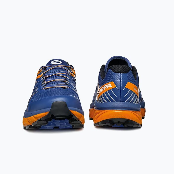 SCARPA Spin Infinity GTX ανδρικά παπούτσια για τρέξιμο μπλε-πορτοκαλί 33075-201/2 14