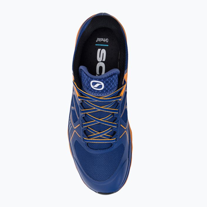 SCARPA Spin Infinity GTX ανδρικά παπούτσια για τρέξιμο μπλε-πορτοκαλί 33075-201/2 6