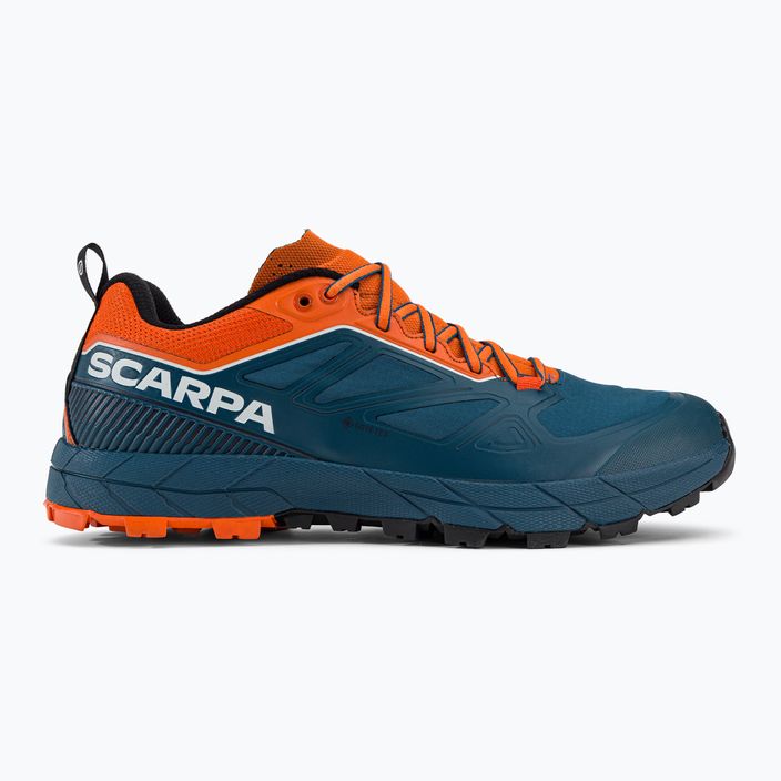 Ανδρικές μπότες πεζοπορίας SCARPA Rapid GTX navy blue-orange 72701 2