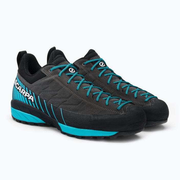 Ανδρικές μπότες πεζοπορίας SCARPA Mescalito GTX μαύρο-μπλε 72103-200/1 4