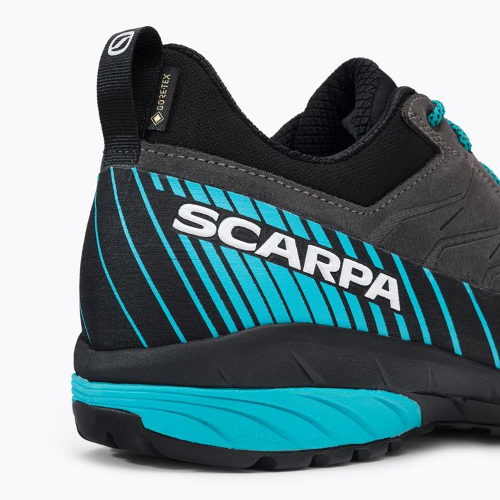 Ανδρικές μπότες πεζοπορίας SCARPA Mescalito GTX μαύρο-μπλε 72103-200/1 8