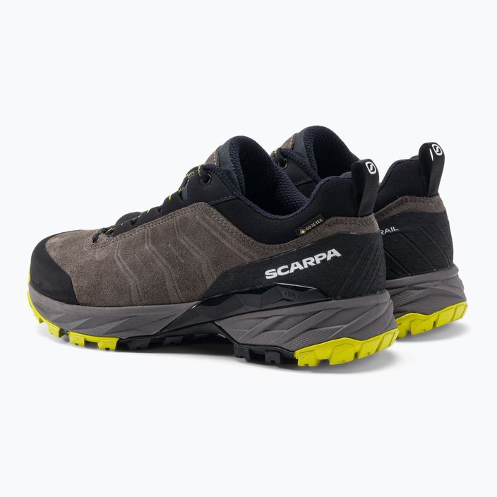 Ανδρικές μπότες πεζοπορίας SCARPA Rush Trail GTX γκρι 63145-200 3