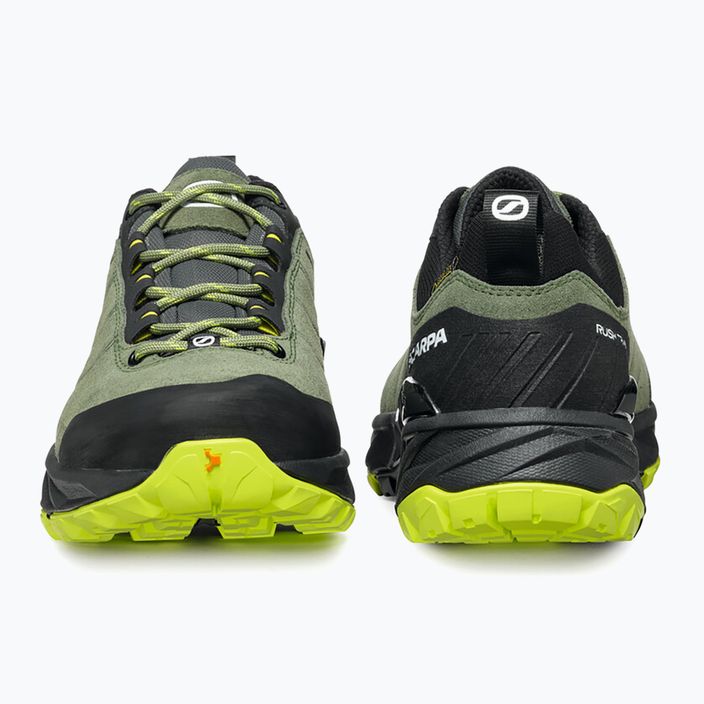 Γυναικείες μπότες πεζοπορίας SCARPA Rush Trail GTX πράσινο 63145-202 12