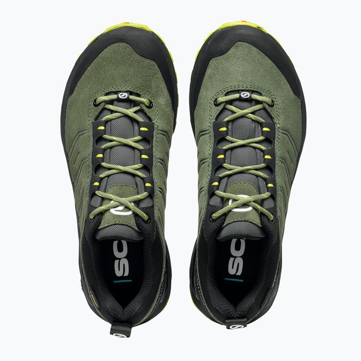 Γυναικείες μπότες πεζοπορίας SCARPA Rush Trail GTX πράσινο 63145-202 13