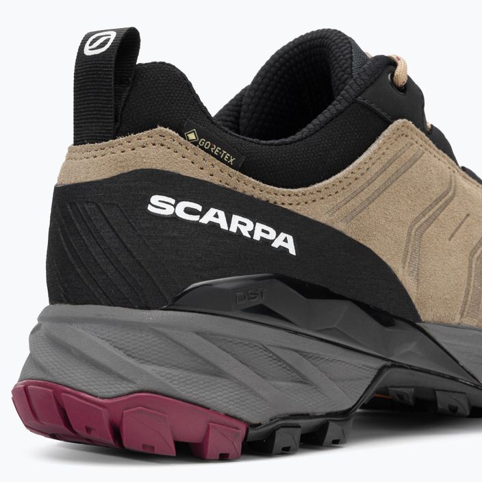 Γυναικείες μπότες πεζοπορίας SCARPA Rush Trail GTX μπεζ 63145-202 8