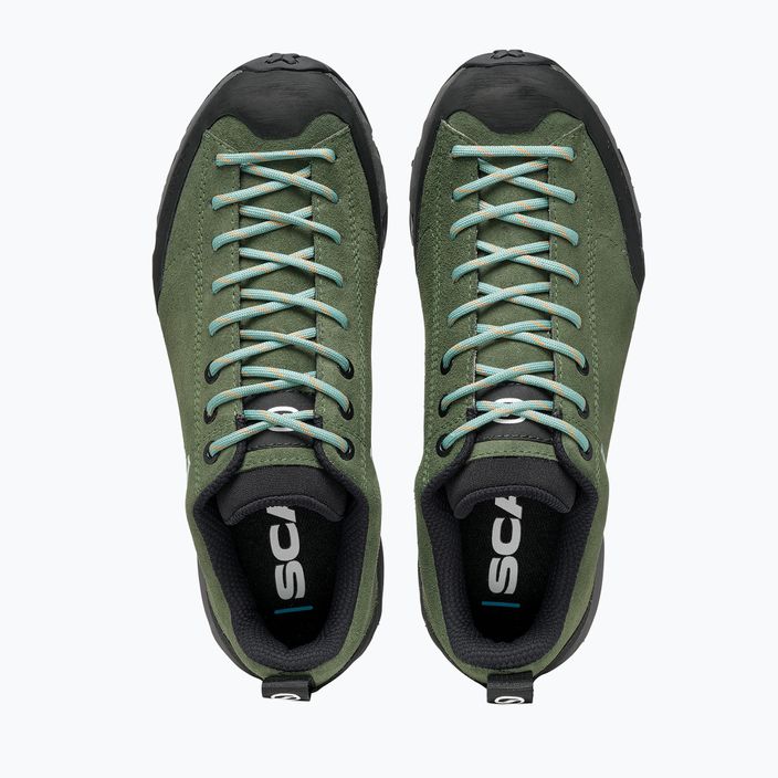 Γυναικείες μπότες πεζοπορίας SCARPA Mojito Trail πράσινο/μαύρο 63322 14