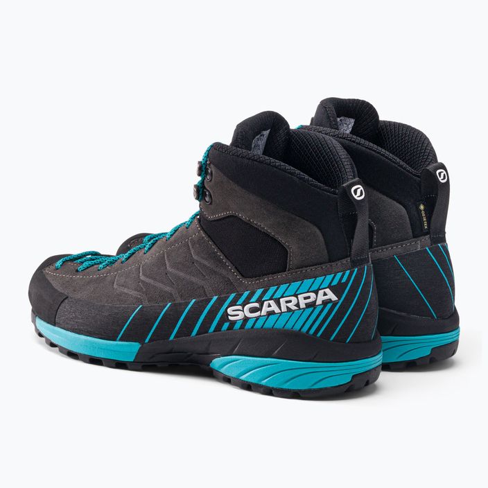 Ανδρικά παπούτσια προσέγγισης SCARPA Mescalito Mid GTX γκρι 72097-200 3