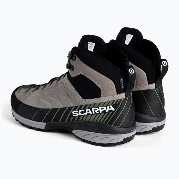 Ανδρικά παπούτσια προσέγγισης SCARPA Mescalito Mid GTX μπεζ 72097-200 3