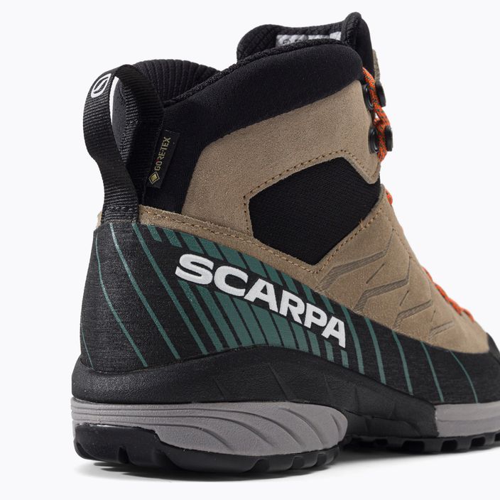 Γυναικεία παπούτσια προσέγγισης SCARPA Mescalito Mid GTX καφέ 72097-202 8