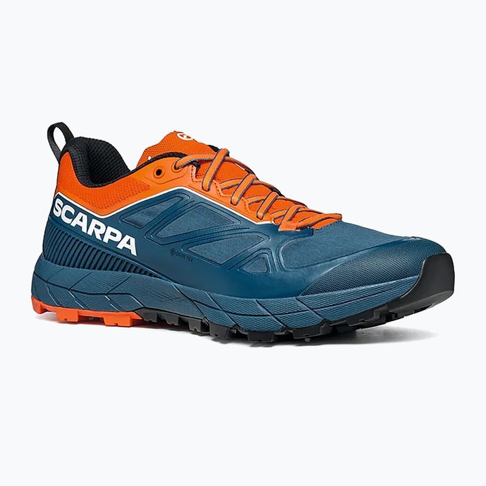 Ανδρικές μπότες πεζοπορίας SCARPA Rapid GTX navy blue-orange 72701 11