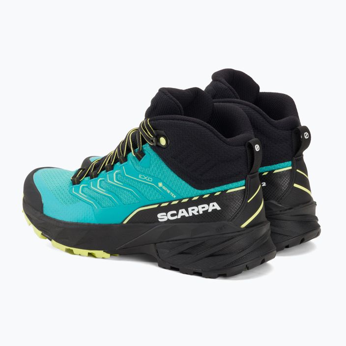 Γυναικείες μπότες πεζοπορίας SCARPA Rush 2 Mid GTX μπλε 63132 3
