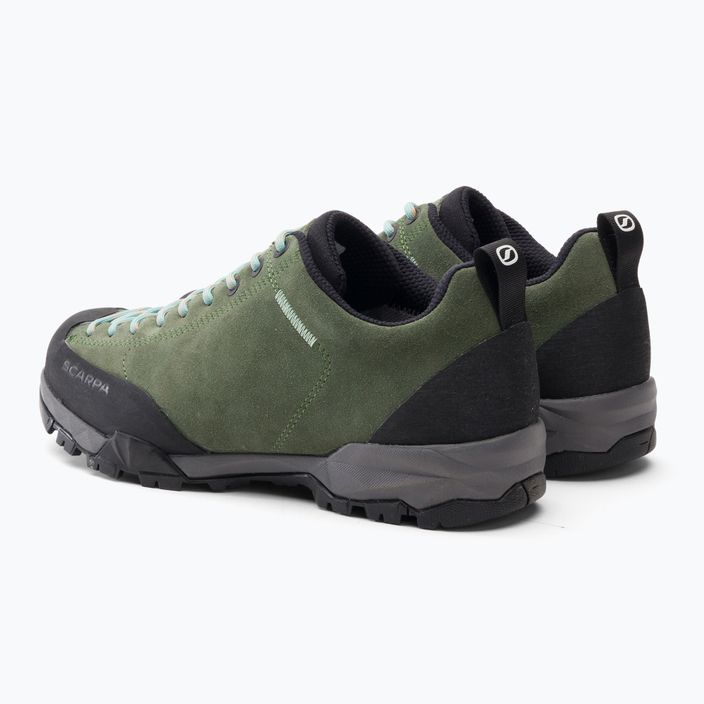 Γυναικείες μπότες πεζοπορίας SCARPA Mojito Trail πράσινο/μαύρο 63322 3