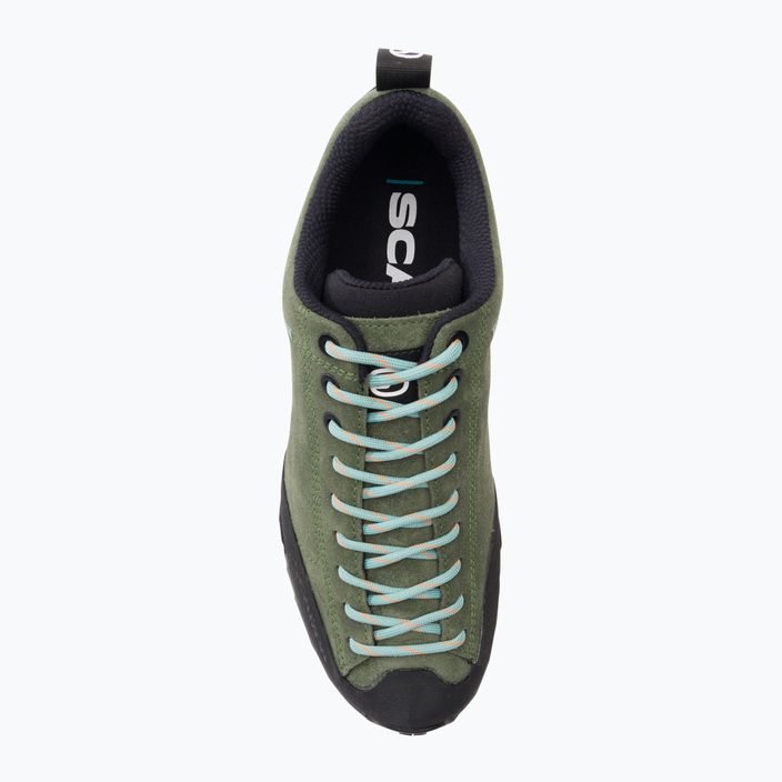 Γυναικείες μπότες πεζοπορίας SCARPA Mojito Trail πράσινο/μαύρο 63322 6