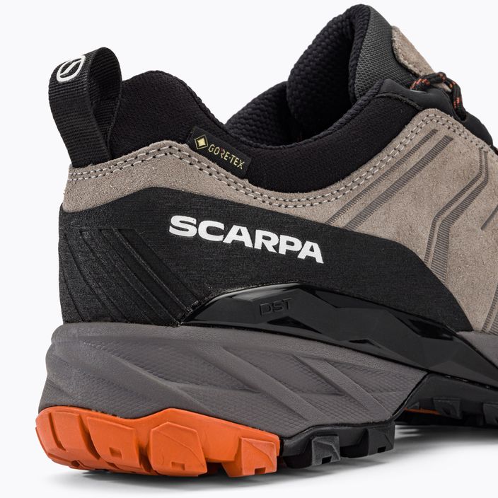 Ανδρικές μπότες πεζοπορίας SCARPA Rush Trail GTX taupe/mango 9