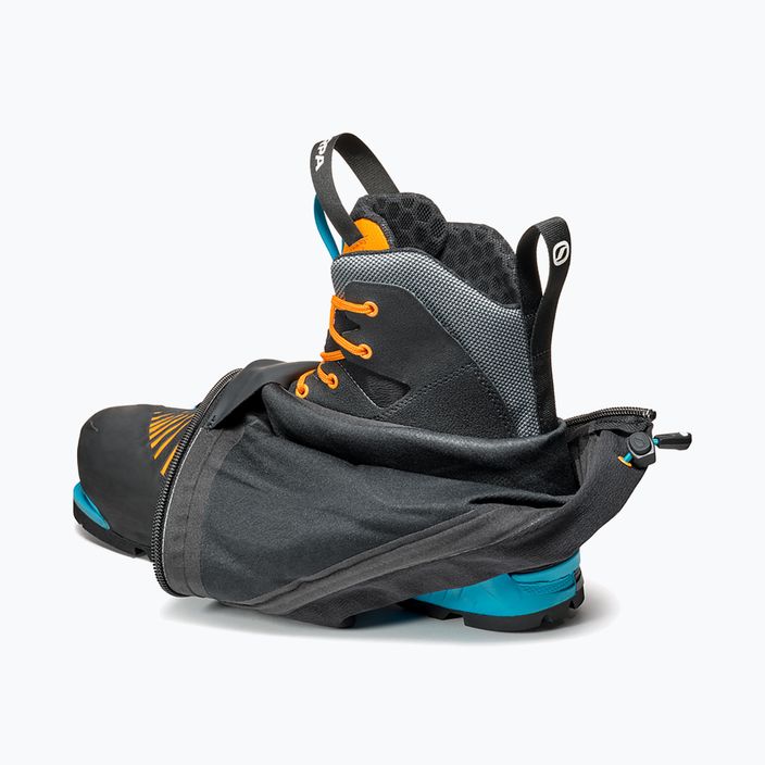Scarpa Phantom Tech HD μαύρο/φωτεινό πορτοκαλί ανδρικές μπότες υψηλού βουνού 12