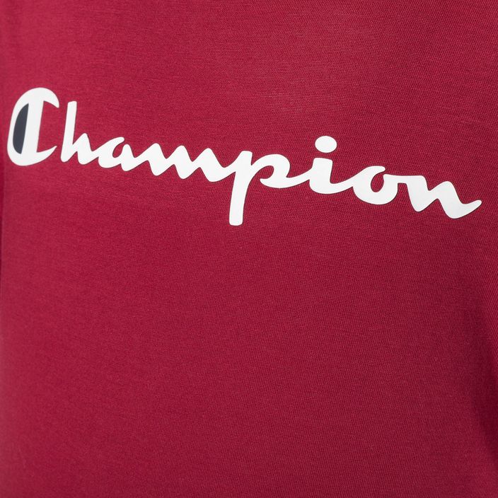 Champion Legacy παιδικό t-shirt μπορντώ 3