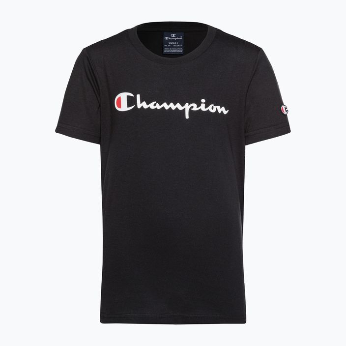 Champion Legacy παιδικό t-shirt μαύρο