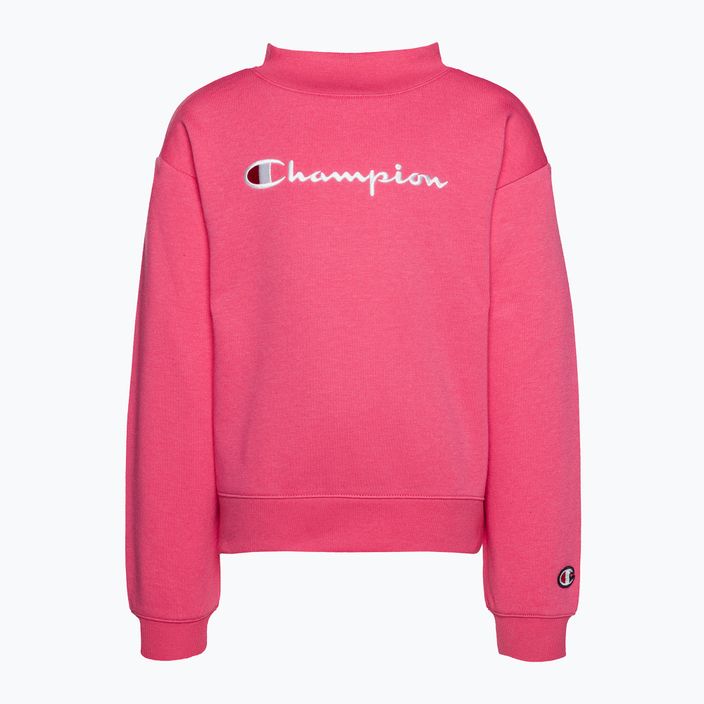 Champion Legacy παιδικό φούτερ σκούρο ροζ