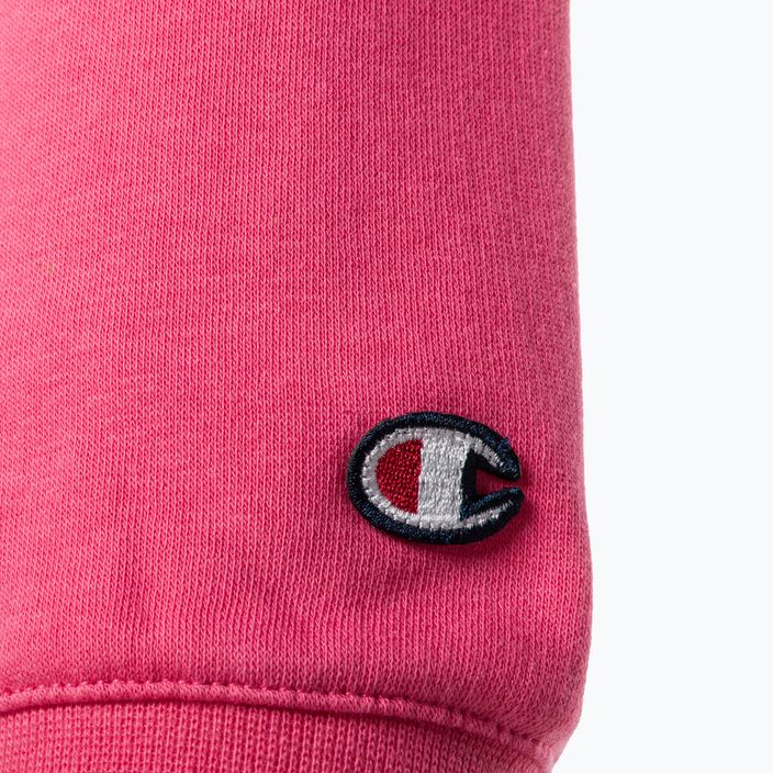 Champion Legacy παιδικό φούτερ σκούρο ροζ 4